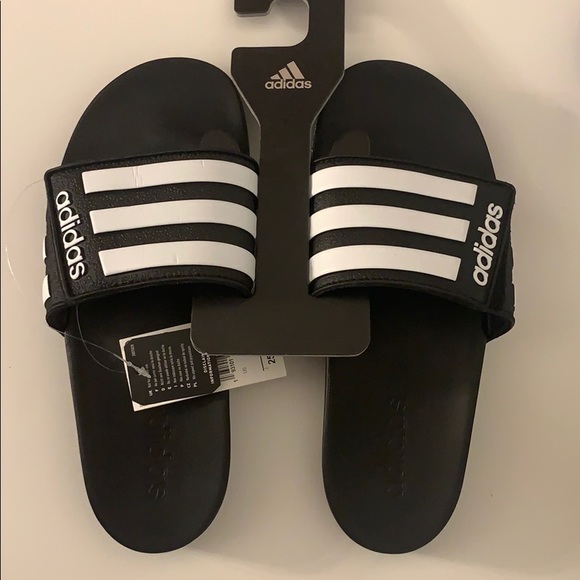 adidas slides wide feet